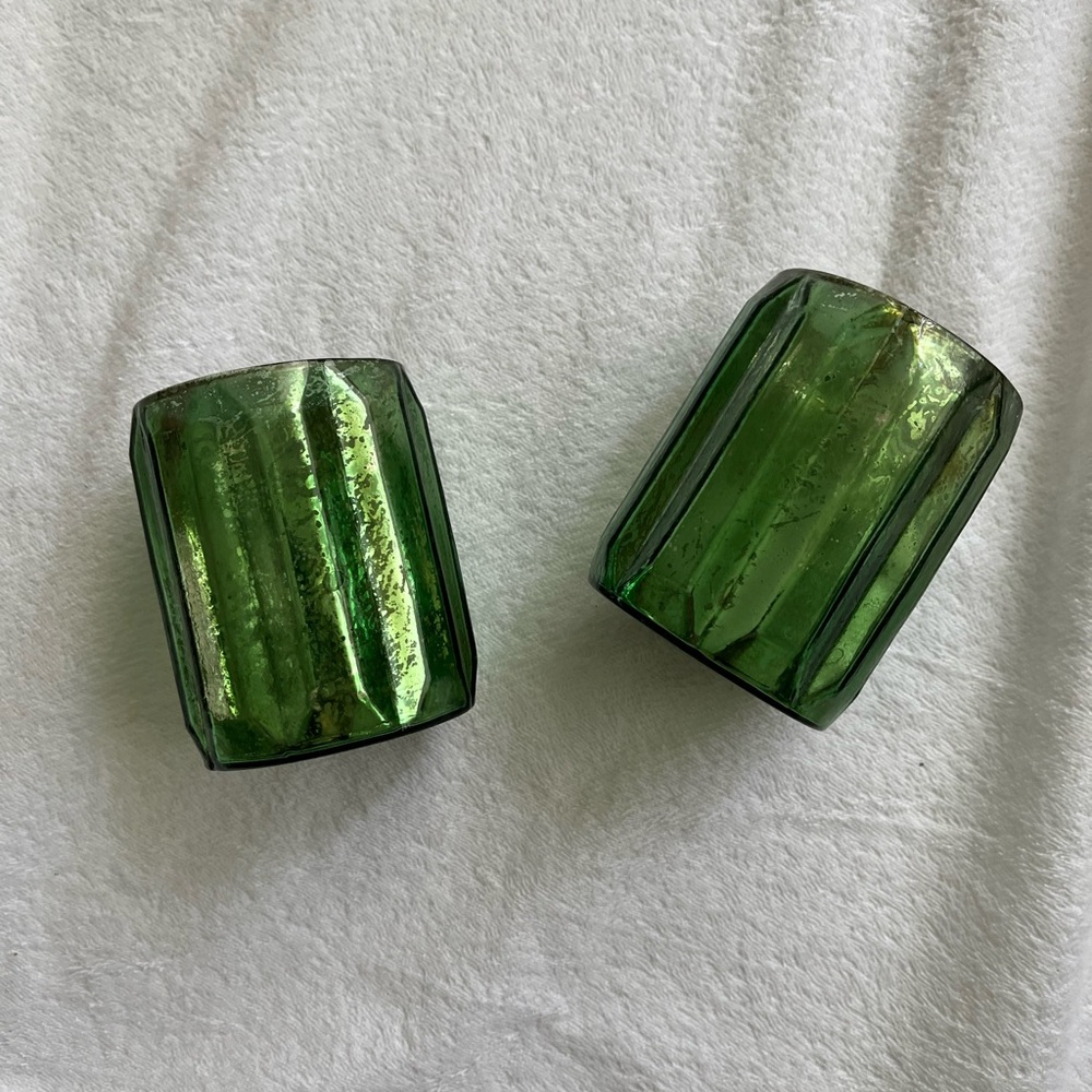 West Elm Mercury Glass Votive Holders